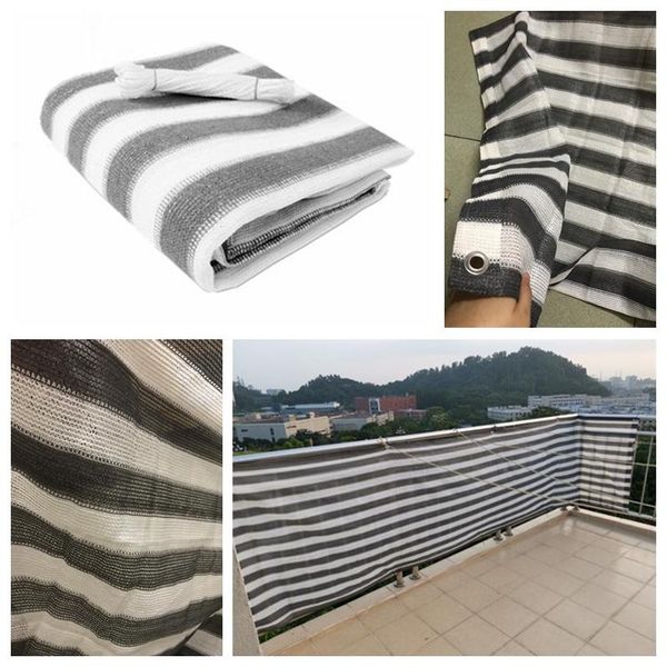 shade 0.9x5m striped balcony cloth anti-uv sunshade net garden yard plant anti-aging fence mesh shadow cover
shade 0.9x5m striped balcony cloth anti-uv sunshade net garden yard plant anti-aging fence mesh shadow cover