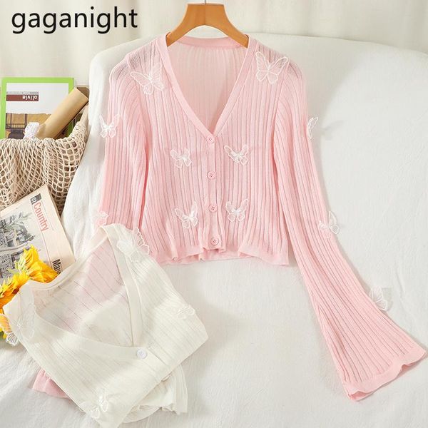 women's knits & tees gaganight women korean long sleeve knitted cardigans summer v neck sun protection thin sweaters casual button up s, White
women's knits & tees gaganight women korean long sleeve knitted cardigans summer v neck sun protection thin sweaters casual button up s, White