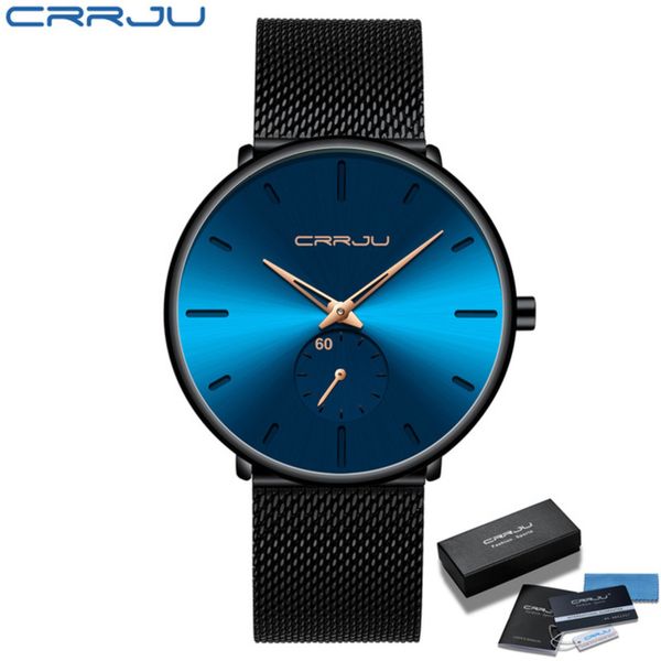 watches crrju mens brand luxury quartz watch men casual slim mesh steel waterproof sport wristwatch relogio masculino, Slivery;brown
watches crrju mens brand luxury quartz watch men casual slim mesh steel waterproof sport wristwatch relogio masculino, Slivery;brown
