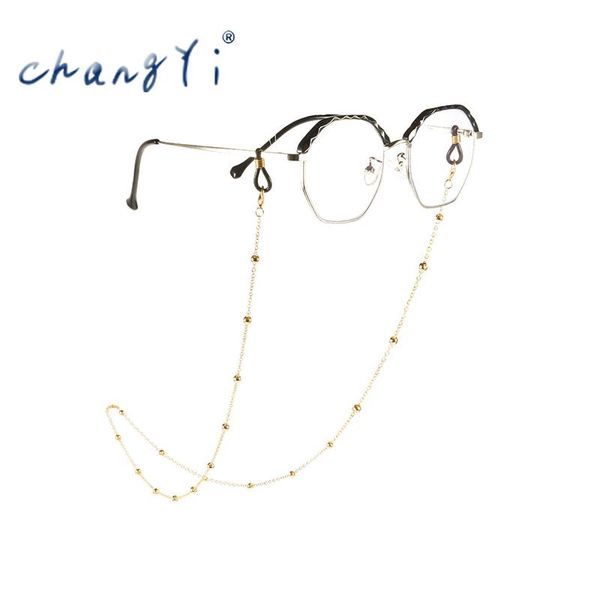 sunglasses frames changyi bohemia 2021 trend goldful beads glasses hanging chains women mask chain fashion jewelry nonslip metal, Silver
sunglasses frames changyi bohemia 2021 trend goldful beads glasses hanging chains women mask chain fashion jewelry nonslip metal, Silver