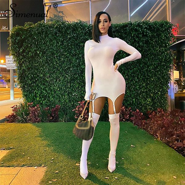 2021simenual solid bodycon garter women mini dress with stocking long sleeve clubwear skinny party dresses autumn 2021 slim, Black;gray
2021simenual solid bodycon garter women mini dress with stocking long sleeve clubwear skinny party dresses autumn 2021 slim, Black;gray
