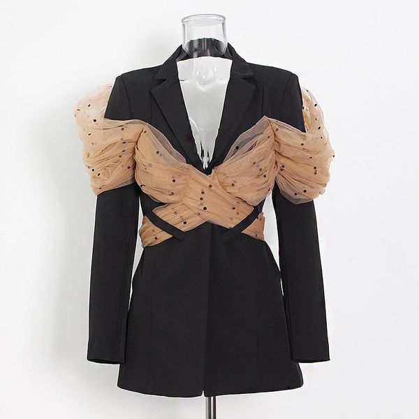 women's suits & blazers women fashion black tweed and jackets chic button office suit coat ladies elegant outwear spring autumn blazer, White;black
women's suits & blazers women fashion black tweed and jackets chic button office suit coat ladies elegant outwear spring autumn blazer, White;black