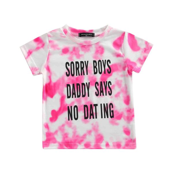 6m-5y toddler child baby kid girl t shirt funny letter print tie dye short sleeve tee girls clothing costumes 210515, Blue
6m-5y toddler child baby kid girl t shirt funny letter print tie dye short sleeve tee girls clothing costumes 210515, Blue