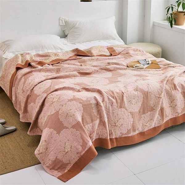 blankets nordic style five layers of cotton yarn nap blanket sofa throw bed cover for home decoration
blankets nordic style five layers of cotton yarn nap blanket sofa throw bed cover for home decoration