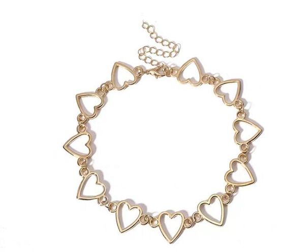 chokers collier femme 2021 gothic heart chain choker igirl necklace 90s aesthetic accessories egirl jewelry initial neclase women, Golden;silver
chokers collier femme 2021 gothic heart chain choker igirl necklace 90s aesthetic accessories egirl jewelry initial neclase women, Golden;silver