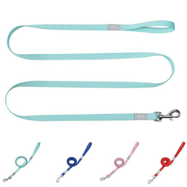 dog collars & leashes double handle leash with reflective tape nylon pet lead hand training for outdoor ropes traction
dog collars & leashes double handle leash with reflective tape nylon pet lead hand training for outdoor ropes traction