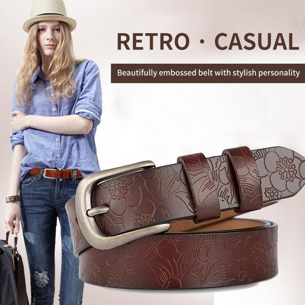 belts fashion women leather belt womens floral carved ceinture femme female, Black;brown
belts fashion women leather belt womens floral carved ceinture femme female, Black;brown
