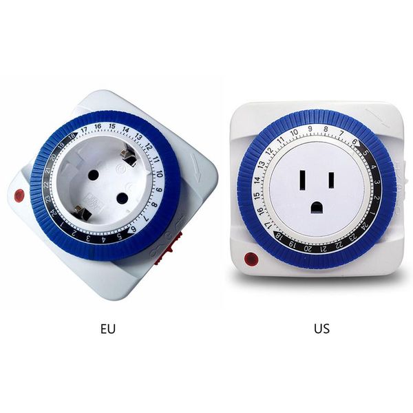 timers 24 hour timer socket mechanical program switch 230v/110v eu/us plug wall outlet protector energy saveing
timers 24 hour timer socket mechanical program switch 230v/110v eu/us plug wall outlet protector energy saveing