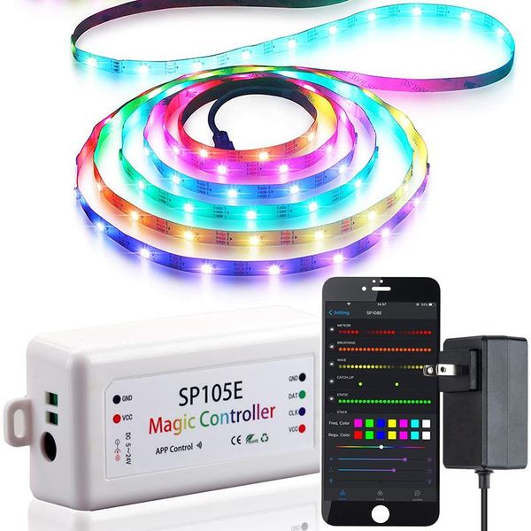 strips wifi dc12v wireless addressable rgbic flexible tape music rgb pixel strip app control dreamcolor sp108e ws2811 led
strips wifi dc12v wireless addressable rgbic flexible tape music rgb pixel strip app control dreamcolor sp108e ws2811 led