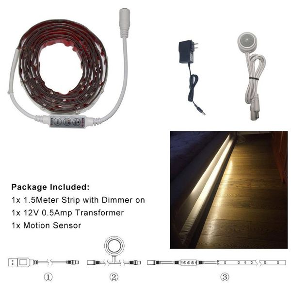 unvarysam 12v dimmable led bed lights single strip soft warm white with delay time adjustable light bedroom lamp closet lamps strips
unvarysam 12v dimmable led bed lights single strip soft warm white with delay time adjustable light bedroom lamp closet lamps strips