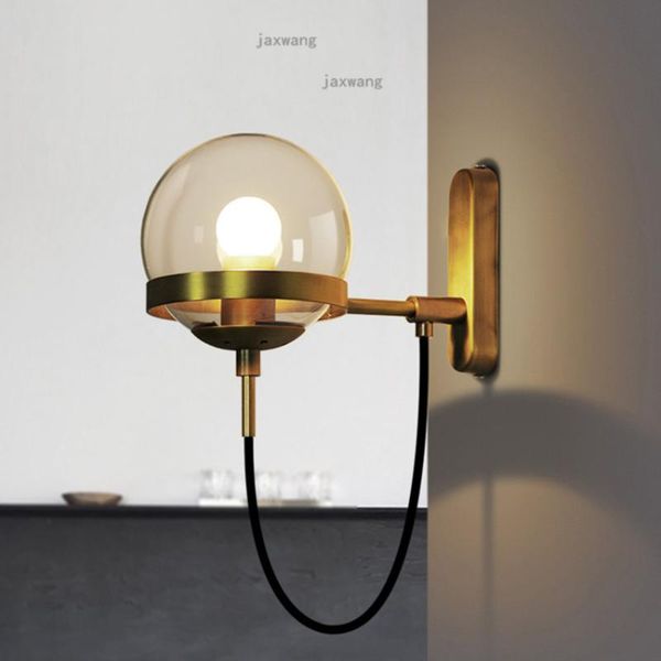 wall lamp modern led glass round lamps nordic copper lights sconce lighting creative bathroom light fixture kitchen accessories
wall lamp modern led glass round lamps nordic copper lights sconce lighting creative bathroom light fixture kitchen accessories