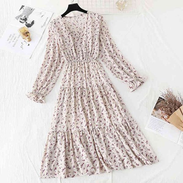 dresses long sleeve chiffon women spring summer vintage floral print ruffles es elegant v-neck party midi, Black;gray
dresses long sleeve chiffon women spring summer vintage floral print ruffles es elegant v-neck party midi, Black;gray