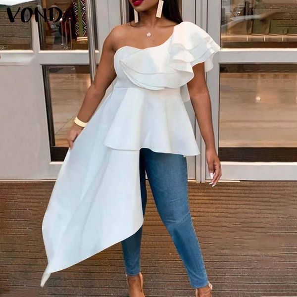women's blouses & shirts women asymmetric blouse 2021 vonda casual zipper short sleeve party pleated lace office plus size elegant, White
women's blouses & shirts women asymmetric blouse 2021 vonda casual zipper short sleeve party pleated lace office plus size elegant, White