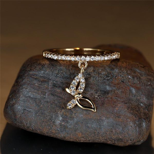 wedding rings antique gold silver color ring white zircon engagement cute dainty small butterfly pendant for women jewelry, Slivery;golden
wedding rings antique gold silver color ring white zircon engagement cute dainty small butterfly pendant for women jewelry, Slivery;golden