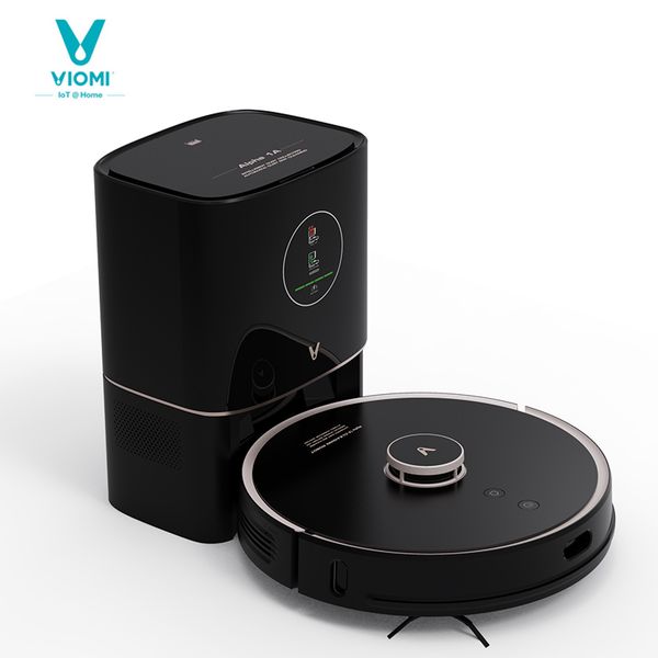 viomi-robot vacuum cleaner s9 with 950w, intelligent automatic dust collector, led display, 2700pa, for sweeping and scrubbing floor mats
viomi-robot vacuum cleaner s9 with 950w, intelligent automatic dust collector, led display, 2700pa, for sweeping and scrubbing floor mats