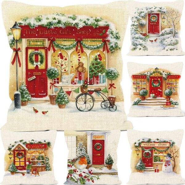 cushion/decorative pillow christmas linen cross-border covers digital printed sofa cushion can be customized according to drawings
cushion/decorative pillow christmas linen cross-border covers digital printed sofa cushion can be customized according to drawings