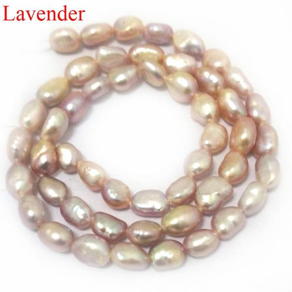 chains 16 inches 6-7mm natural lavender barqoue rice nugget pearl loose strand, Silver
chains 16 inches 6-7mm natural lavender barqoue rice nugget pearl loose strand, Silver