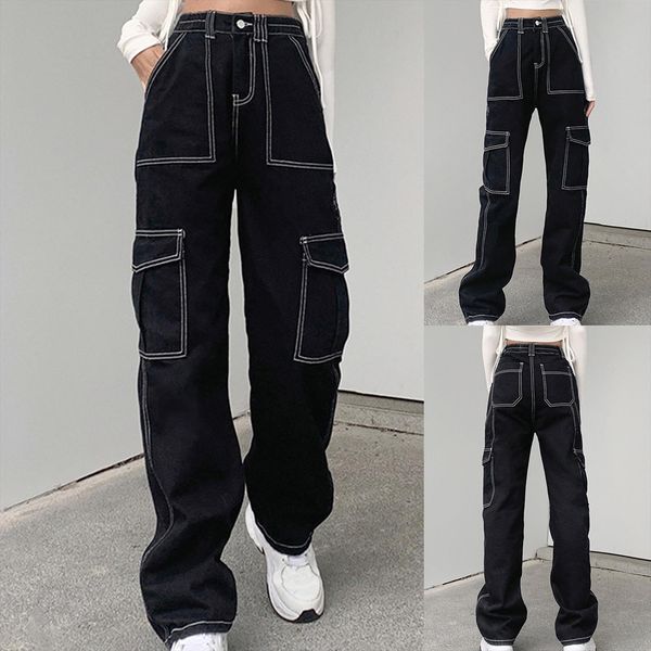 jeans pockets patchwork baggy women shorts fashion streetwear cotton denim trouser loose cargo pants korean harajuku, White;black
jeans pockets patchwork baggy women shorts fashion streetwear cotton denim trouser loose cargo pants korean harajuku, White;black