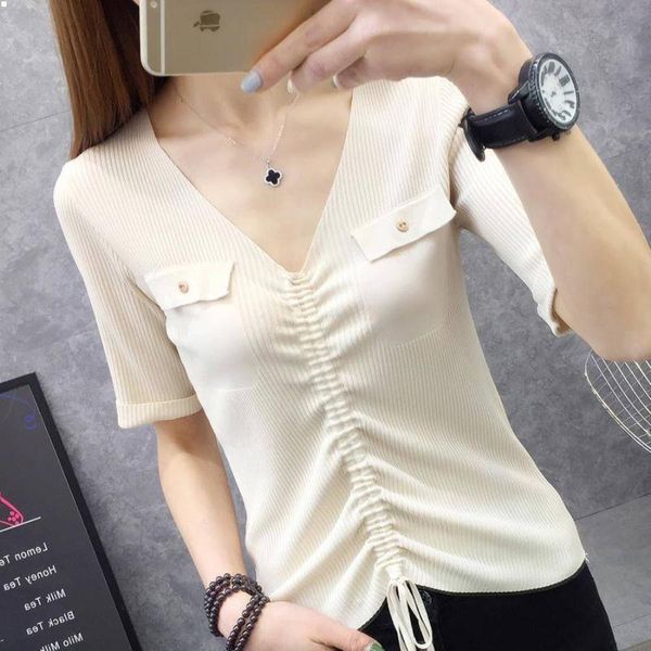 v-neck designers t shirts womens dress luxurys women clothing fashion clothes viscose camisas de hombre cultivate one's morality type c, White
v-neck designers t shirts womens dress luxurys women clothing fashion clothes viscose camisas de hombre cultivate one's morality type c, White