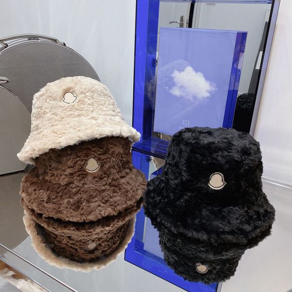 designer bucket hat winter rabbit hair hats warm windproof caps fashion beanie cap for man woman 3 colors quality, Blue;gray
designer bucket hat winter rabbit hair hats warm windproof caps fashion beanie cap for man woman 3 colors quality, Blue;gray
