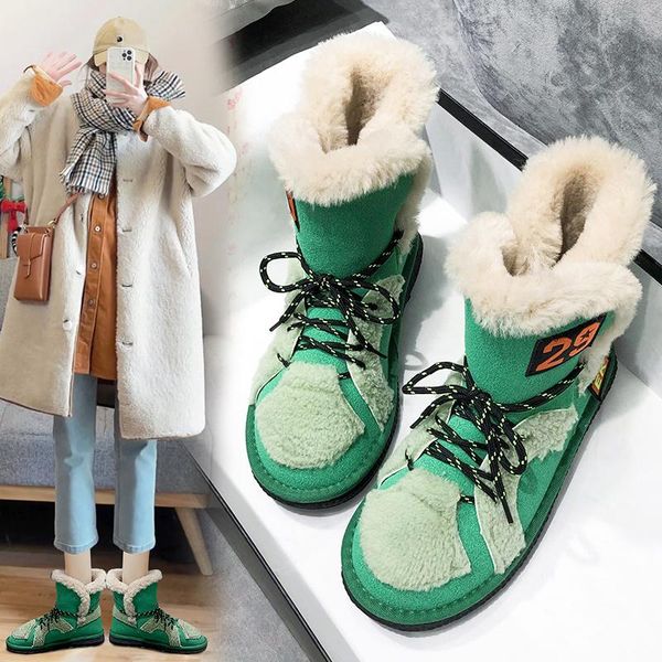boots cute soft snow women platform warm cotton shoes winter fashion short high non slip ankle botas mujer, Black
boots cute soft snow women platform warm cotton shoes winter fashion short high non slip ankle botas mujer, Black