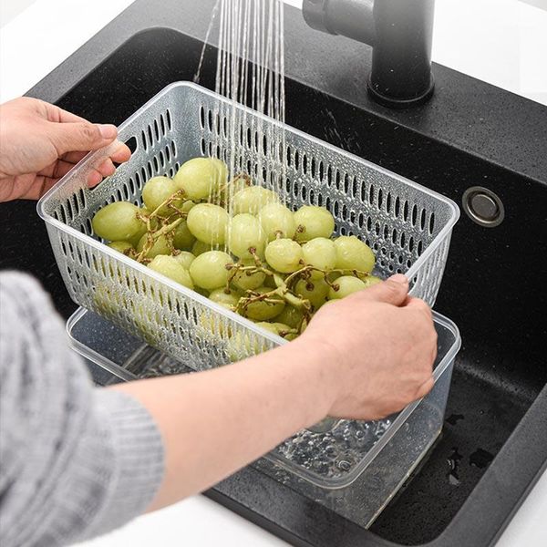storage bottles & jars kitchen food box transparent plastic sealed fresh-keeping refrigerator fruit and vegetable uacr organization
storage bottles & jars kitchen food box transparent plastic sealed fresh-keeping refrigerator fruit and vegetable uacr organization