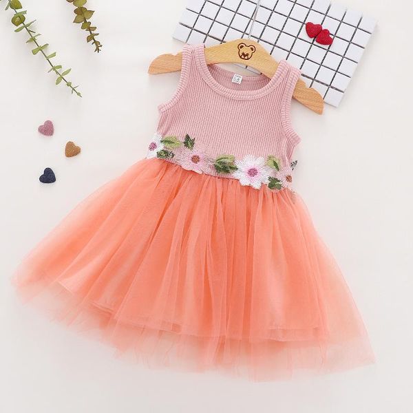 girl's dresses girl clothes 2021 summer sleeveless princess dress flowers cotton mesh kids fashion party tutu for 3-48m baby girls, Red;yellow
girl's dresses girl clothes 2021 summer sleeveless princess dress flowers cotton mesh kids fashion party tutu for 3-48m baby girls, Red;yellow