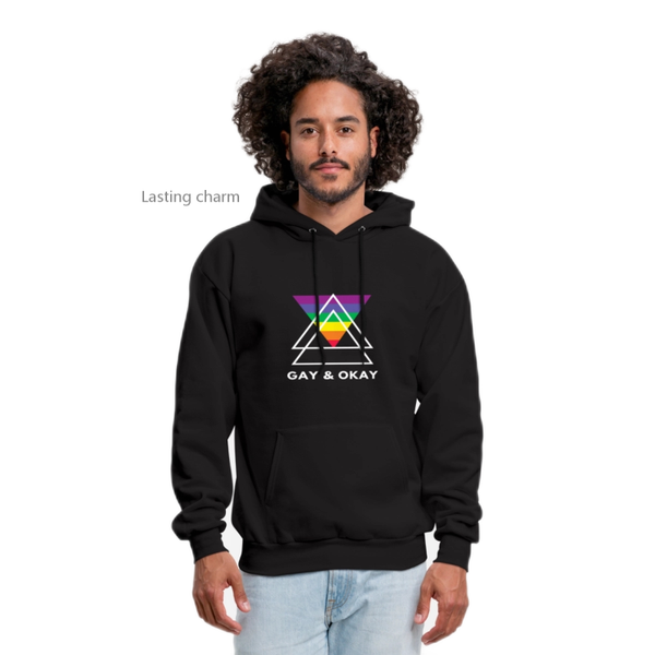 men's hoodies & sweatshirts gay okay print winter sweatshirt fleece hoodie mens fitness tracksuit, Black
men's hoodies & sweatshirts gay okay print winter sweatshirt fleece hoodie mens fitness tracksuit, Black