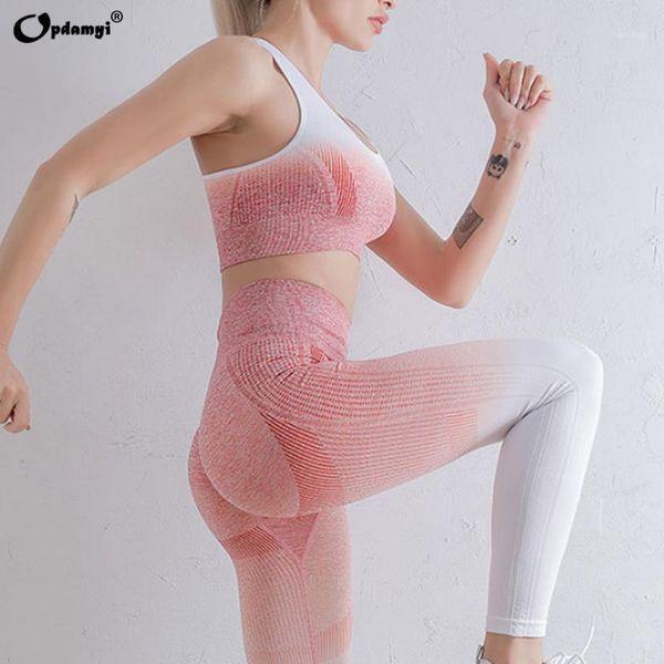 gym seamless yoga set fitness wear workout fashion clothes women gradient sports bra high waist leggings sport suit female outfit
gym seamless yoga set fitness wear workout fashion clothes women gradient sports bra high waist leggings sport suit female outfit