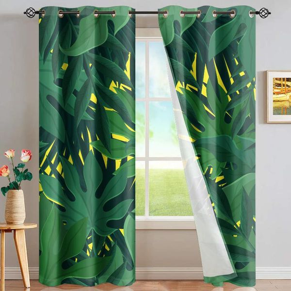 curtain & drapes tropical leaves printed living room curtains luxury blackout window for sun blocking exhibition center decoration
curtain & drapes tropical leaves printed living room curtains luxury blackout window for sun blocking exhibition center decoration