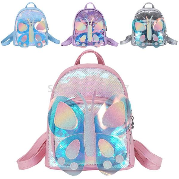 cute 3d colorful butterfly pu sequin toddler backpack school bag for girls kindergarten kids small bags
cute 3d colorful butterfly pu sequin toddler backpack school bag for girls kindergarten kids small bags