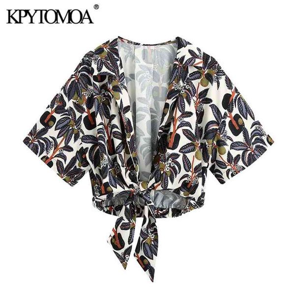women fashion with bow tied floral print cropped blouses vintage short sleeve back elastic female shirts chic 210420, White
women fashion with bow tied floral print cropped blouses vintage short sleeve back elastic female shirts chic 210420, White