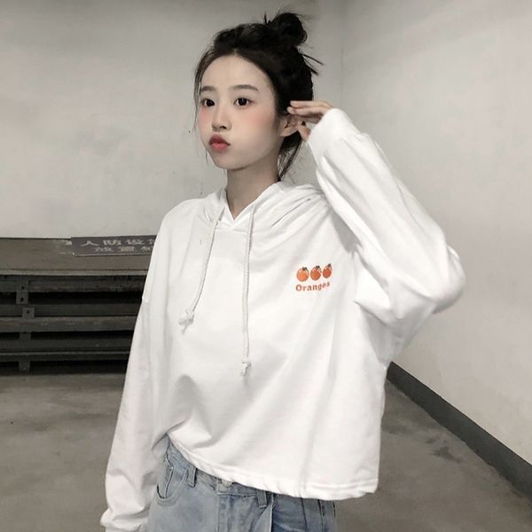 autumn korean 2021 new loose fashion white embroidery age reduction short hooded long sleeve sweater women's student, Black
autumn korean 2021 new loose fashion white embroidery age reduction short hooded long sleeve sweater women's student, Black