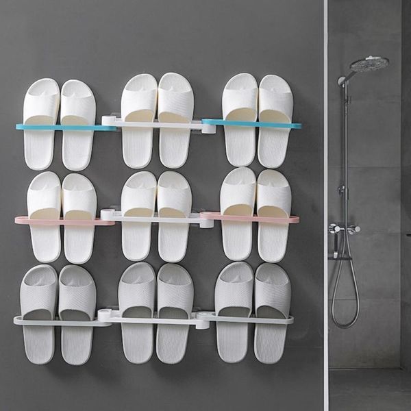 bathroom slippers rack wall mounted shoe organizer folding holder shoes hanger self adhesive towel racks shelf clothing & wardrobe storage
bathroom slippers rack wall mounted shoe organizer folding holder shoes hanger self adhesive towel racks shelf clothing & wardrobe storage