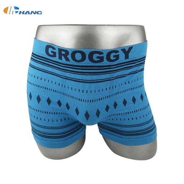 underpants the high-quality goods with breathable stripe pattern medium waist seamless men's boxers, Black;white
underpants the high-quality goods with breathable stripe pattern medium waist seamless men's boxers, Black;white