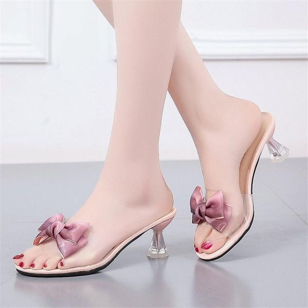 slippers women's shoes 2021 summer transparent bright leather sandals and mid-heel fairy style for outer wear, Black
slippers women's shoes 2021 summer transparent bright leather sandals and mid-heel fairy style for outer wear, Black
