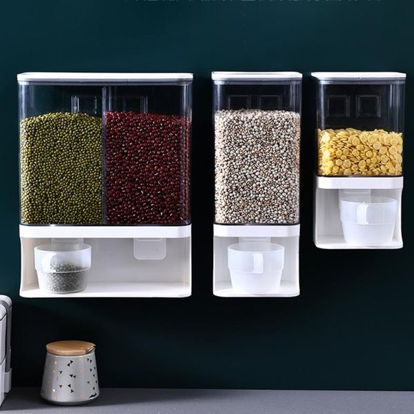 storage bags 1000/1500ml/3000ml wall mounted press cereals dispenser grain box dry container organizer kitchen accessories tools
storage bags 1000/1500ml/3000ml wall mounted press cereals dispenser grain box dry container organizer kitchen accessories tools