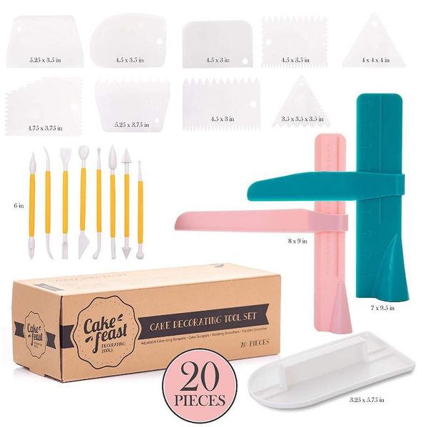 baking & pastry tools cake edge decoration tool set adjustable smoother scraper fondant carving pen bakeware para hornear kitchen supplies e
baking & pastry tools cake edge decoration tool set adjustable smoother scraper fondant carving pen bakeware para hornear kitchen supplies e