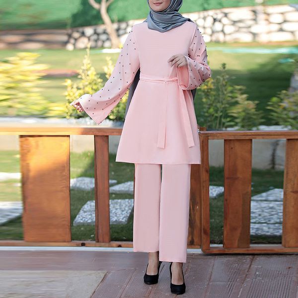 south africa dubai abaya musulman ensembles dress european american clothing muslim fashion sets african dresses for women set, Red
south africa dubai abaya musulman ensembles dress european american clothing muslim fashion sets african dresses for women set, Red