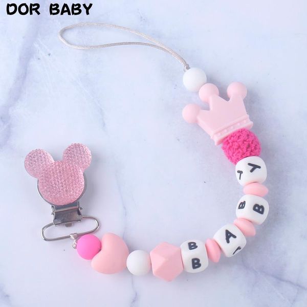 customized name baby pacifier clips mouse clip silicone nursing teething dummy nipple holder soother chain pacifiers#
customized name baby pacifier clips mouse clip silicone nursing teething dummy nipple holder soother chain pacifiers#