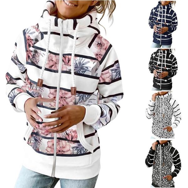 women's hoodies & sweatshirts women floral print turtleneck jacket zipper hoodie drawstring pocket fashion sweatshirt aesthetic long sl, Black
women's hoodies & sweatshirts women floral print turtleneck jacket zipper hoodie drawstring pocket fashion sweatshirt aesthetic long sl, Black