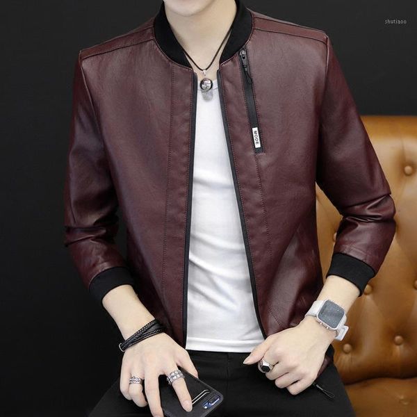 men's jackets men leather jacket spring autumn korean style slim trend handsome motorcycle pu personality fashion coat, Black;brown
men's jackets men leather jacket spring autumn korean style slim trend handsome motorcycle pu personality fashion coat, Black;brown