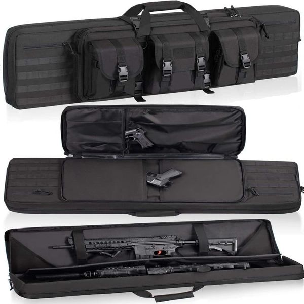 stuff sacks 47inch/36inchlong rifle case ourdoor tactical double pistol bag for storage transportation lockable carbine gun
stuff sacks 47inch/36inchlong rifle case ourdoor tactical double pistol bag for storage transportation lockable carbine gun