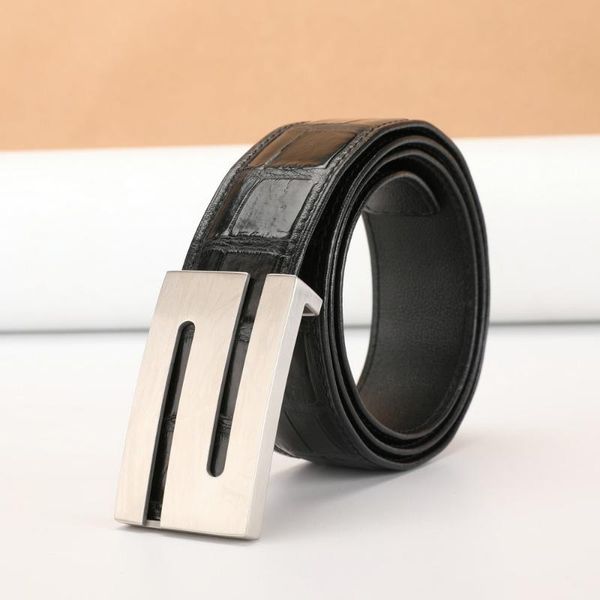 belts belt female crocodile belly no splicing automatic buckles metal men leather business leisure tactical waist beads, Black;brown
belts belt female crocodile belly no splicing automatic buckles metal men leather business leisure tactical waist beads, Black;brown