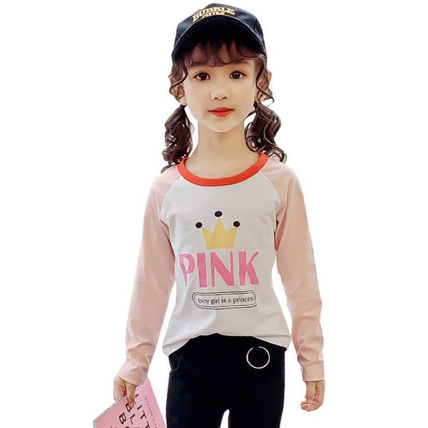 children's t-shirts letter tshirt girl patchwork for children spring autumn kids clothes girls 6 8 10 12 14 210528, Blue
children's t-shirts letter tshirt girl patchwork for children spring autumn kids clothes girls 6 8 10 12 14 210528, Blue