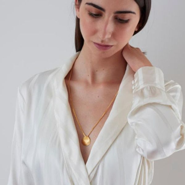 pendant necklaces fashion shell necklace gold stainless steel chain collar for women girlfriend summer beach jewelry accessories, Silver
