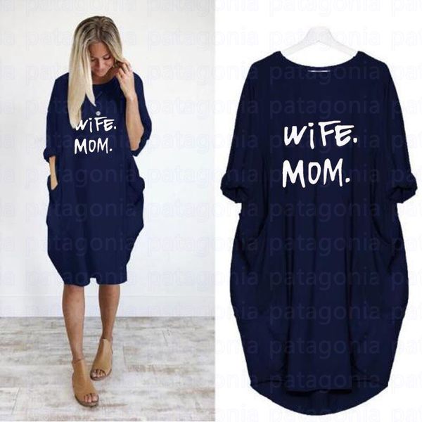 wife mom summer dresses casual women fashion round neck t shirt long sleeve sundress slim dress plus size s-5xl clothing ladies, Black;gray
wife mom summer dresses casual women fashion round neck t shirt long sleeve sundress slim dress plus size s-5xl clothing ladies, Black;gray