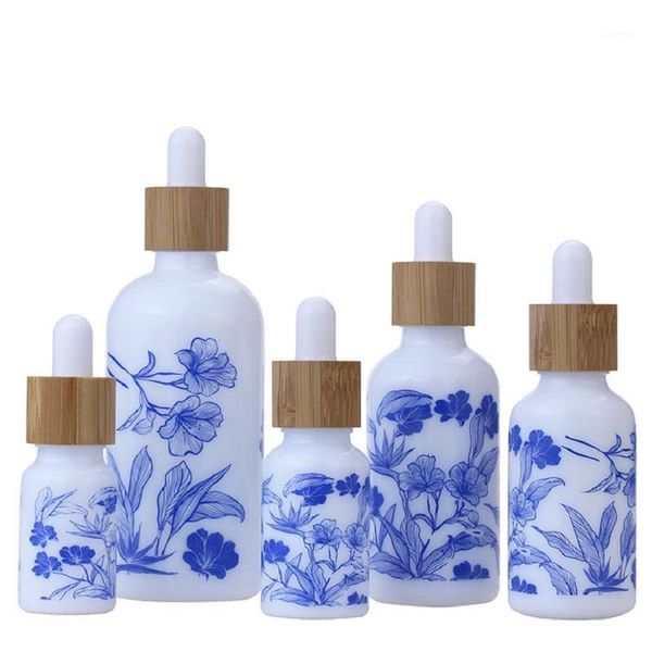 storage bottles & jars empty white porcelain printing glass dropper bottle chinese style essential oil vial packaging container 10/15/30/50/
storage bottles & jars empty white porcelain printing glass dropper bottle chinese style essential oil vial packaging container 10/15/30/50/