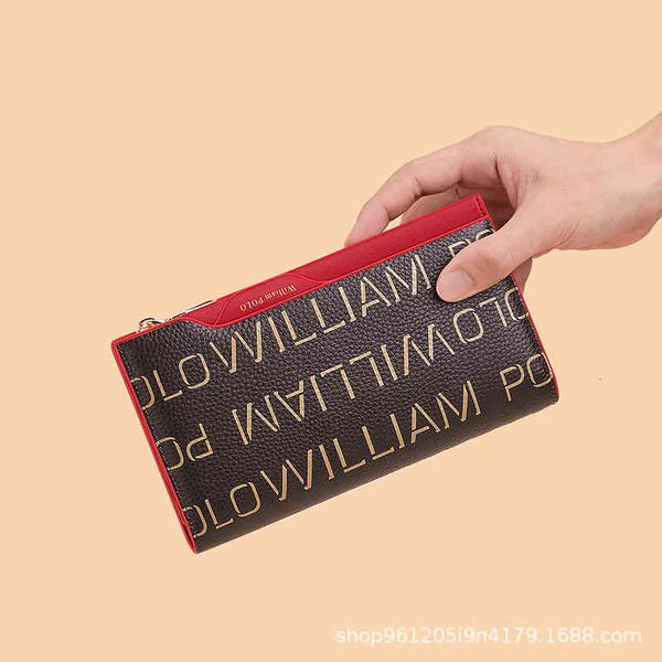 king paul 2021 leather women's wallet layer cowhide multi card slot fashion, Red;black
king paul 2021 leather women's wallet layer cowhide multi card slot fashion, Red;black