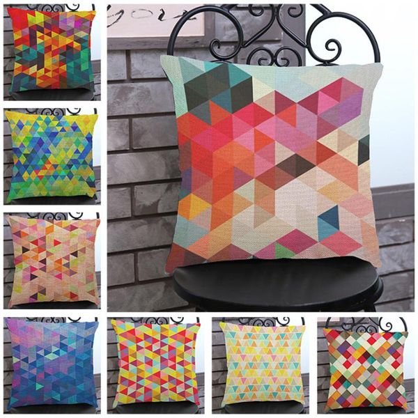 color mosaic pillowcase fashion geometrics rainbow checkes decorative pillow covers endless crystal triangle cushion cushion/decorative
color mosaic pillowcase fashion geometrics rainbow checkes decorative pillow covers endless crystal triangle cushion cushion/decorative
